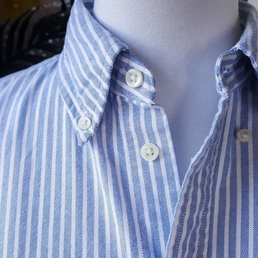 Ralph Lauren Blue Label Short Sleeve Button Down M - Picture 3 of 8